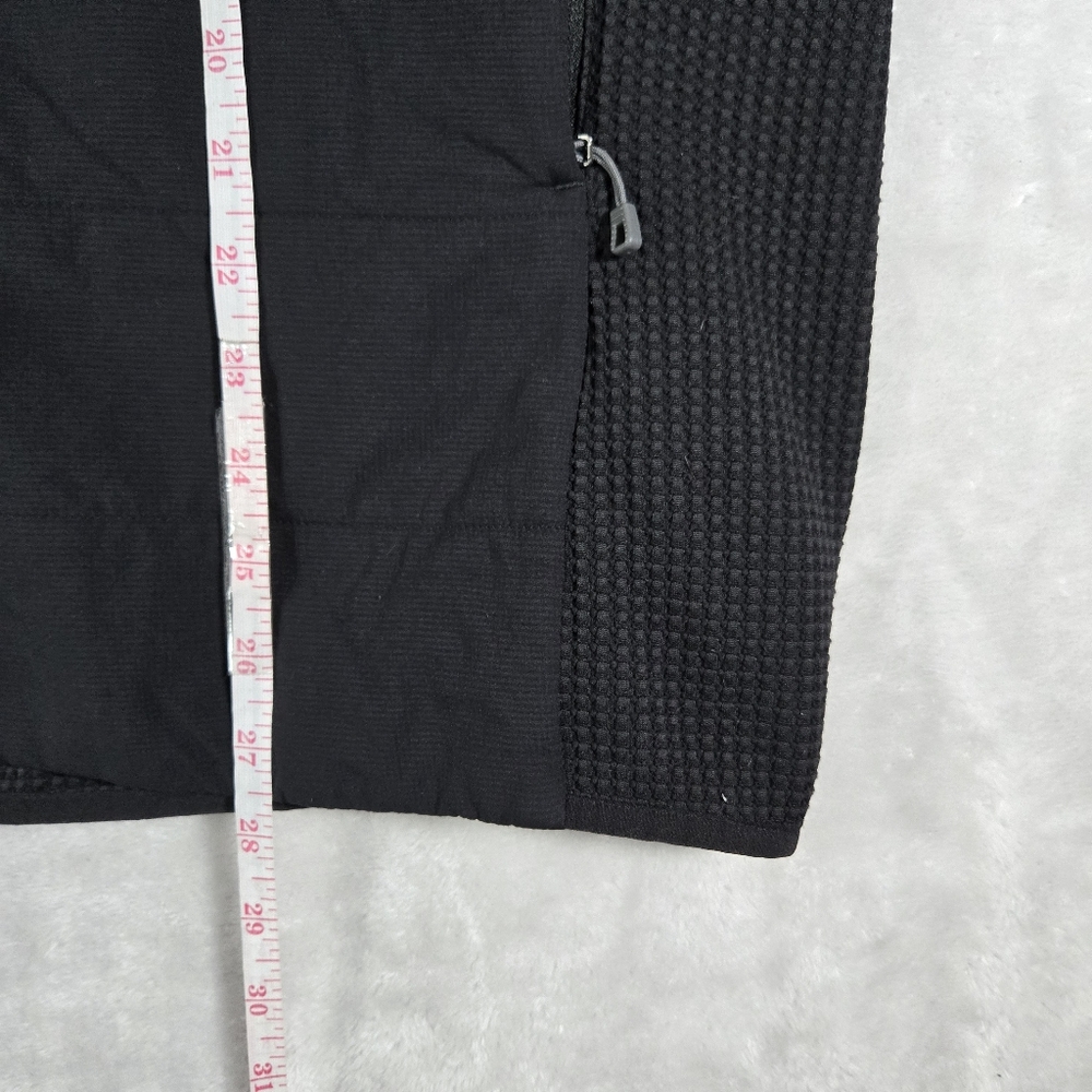 Patagonia Nano Air Light Hybrid Vest Men Size L Large Black Waffle Grid Full Zip - Picture 9 of 10